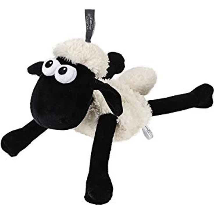 Fashy Shaun das Schaf Wärmekissen mit Rapssamenfüllung, Weiß, 37 cm – Bild 3