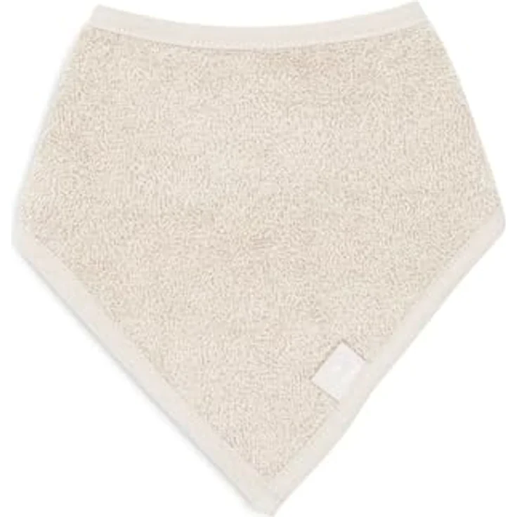 Jollein Lätzchen Bandana ca. 37 x 24,5 cm Nougat 2er Pack mit praktischen Druckknöpfen – Bild 2
