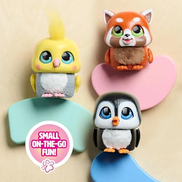 Just Play furReal Handfuls - Shivers der Pinguin, Sammelfigur mit über 50 Geräuschen und Bewegungen, 9 cm, für Kinder ab 4 Jahren – Bild 6