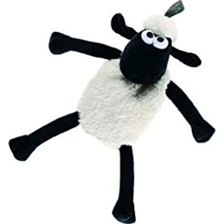 Fashy Shaun das Schaf Wärmekissen mit Rapssamenfüllung, Weiß, 37 cm