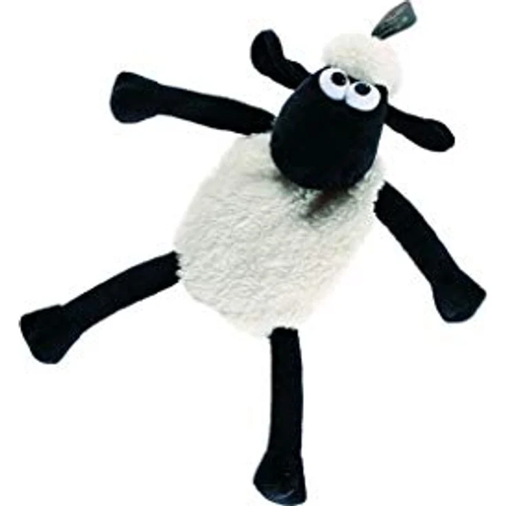 Fashy Shaun das Schaf Wärmekissen mit Rapssamenfüllung, Weiß, 37 cm – Bild 1