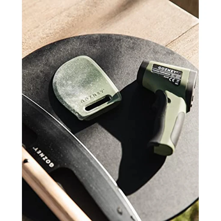 GOZNEY° Infrarot-Thermometer für Pizzaöfen, präzise Temperaturmessung von -50°C bis 550°C, mit LED-Hintergrundbeleuchtung und integriertem Laser – Bild 4