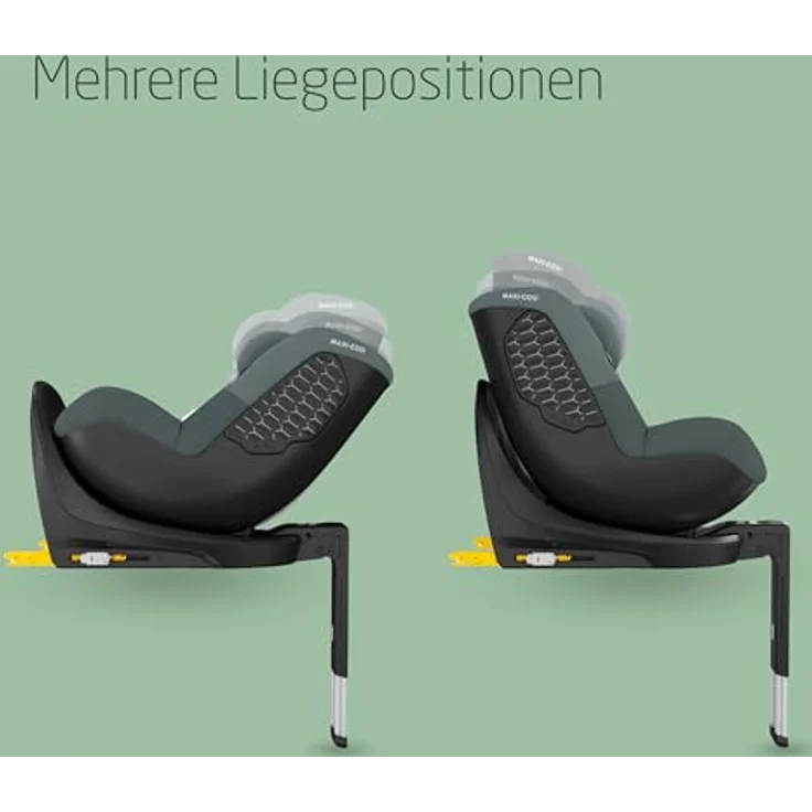 Maxi-Cosi Reboarder-Kindersitz Mica 360 S - Tonal Graphite, i-Size Sicherheitsnorm, 360° FlexiSpin Rotation – Bild 3