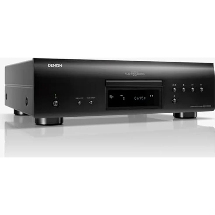 Denon DCD-1700NE HiFi CD Player, Unterstützung für CD, CD-R/RW, MP3, WMA und USB, Hi-Res bis 192 kHz/24 Bit, schwarz – Bild 3