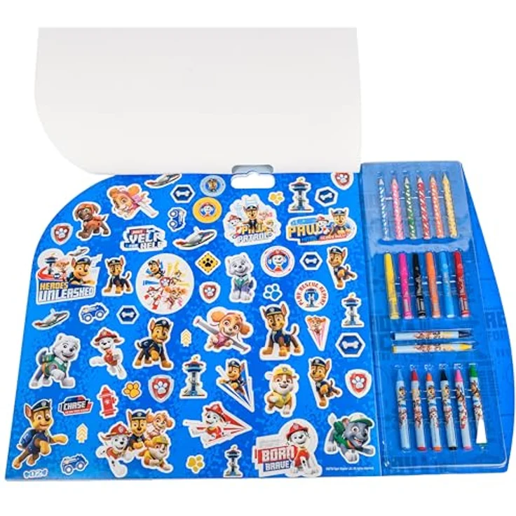 Canenco Kreativset Paw Patrol 5-in-1 Mal-Set für kreative Kinder, nicht geeignet für Kinder unter 3 Jahren – Bild 2