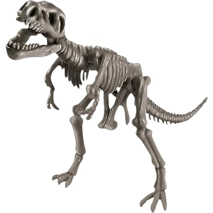 4M Dinosaur World Experimentierkasten - Dinosaurier-Fossil graben, 3D T Rex bauen, Dino-Magnete leuchten, Dino-Brettspiel spielen – Bild 4