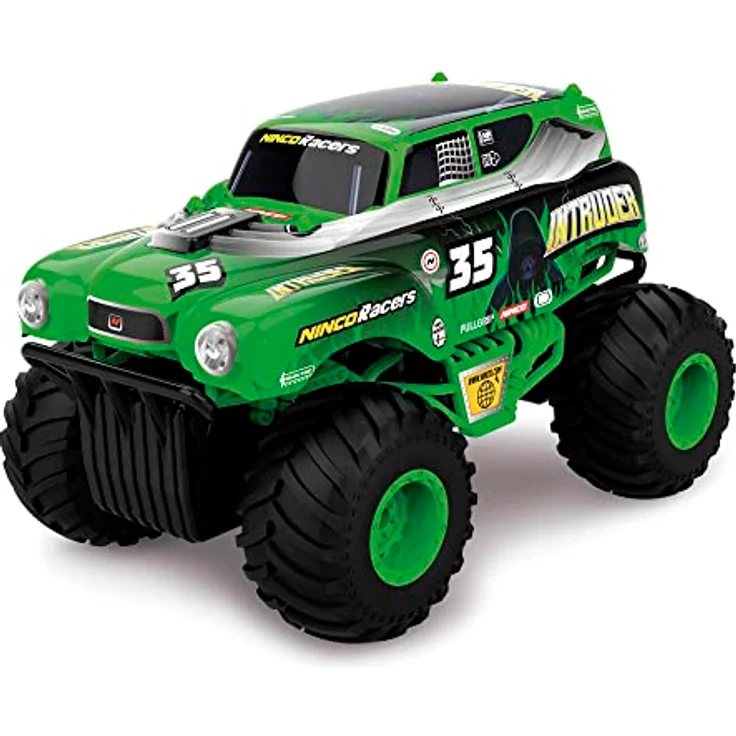 Ninco Intruder, Ferngesteuertes Monstertruck im Maßstab 1:16, 500-mAh-Akku, progressive Beschleunigung, 2,4-GHz-Sender, ab 6 Jahren – Bild 1