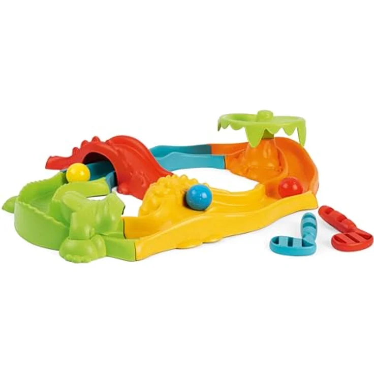 Chicco Kugelbahn 3in1 Safari, vielseitiges Set aus recyceltem Material, Made in Europe, fördert motorische Fähigkeiten, 11 Teile – Bild 2