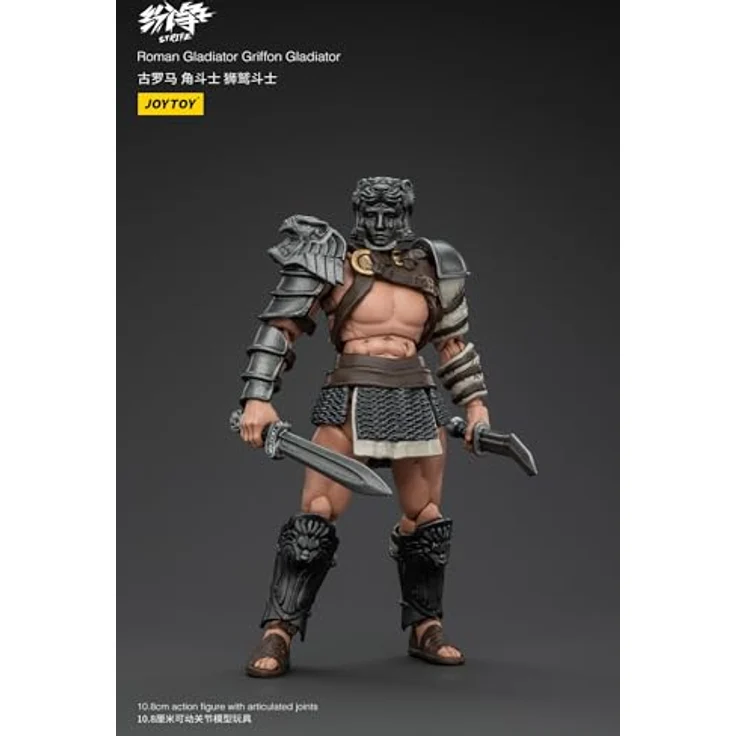 JOYTOY Strife Rome Gladiator Löwe Adler Actionfigur, 10,8 cm, Detailgetreue Sammelfigur im Maßstab 1:18 – Bild 3