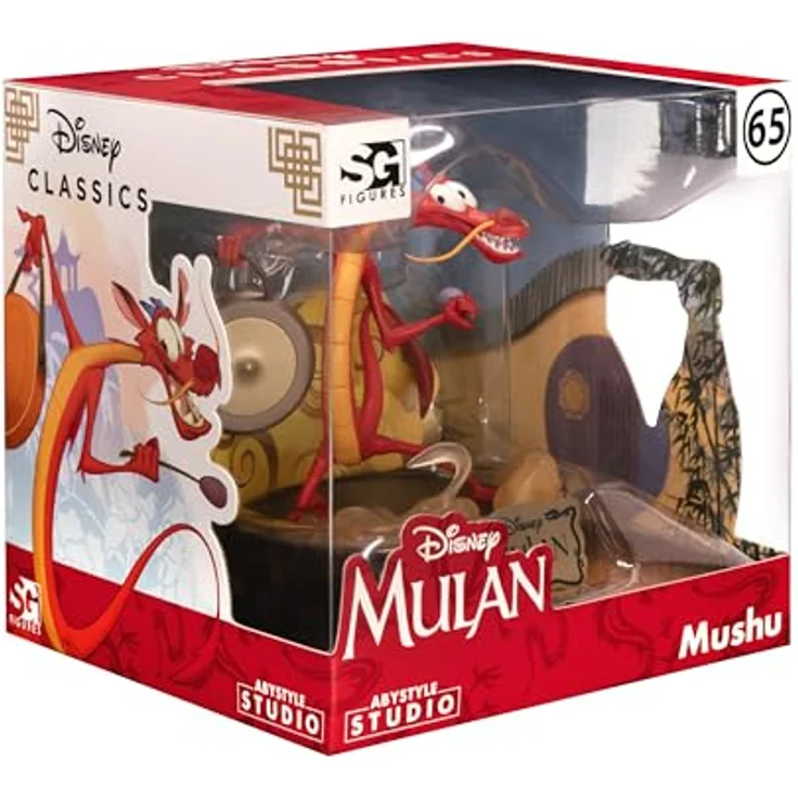 ABYstyle Mulan - Mushu SFC, Sammelfigur aus PVC, 11 cm, Maßstab 1:10 – Bild 5