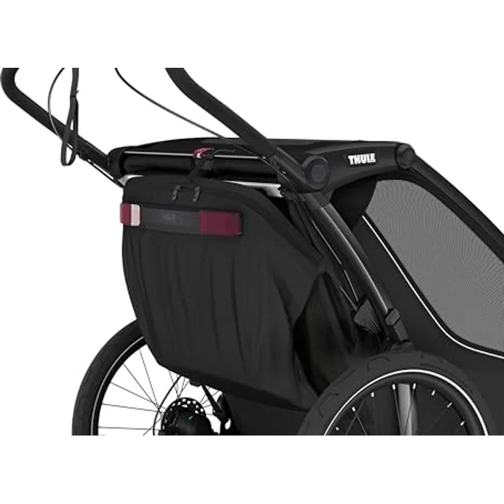Thule Chariot Sport 2, Veloanhänger mit schneller Einhand-Umwandlung in Kinderwagen und sicherer Ein-Klick-Befestigung – Bild 3