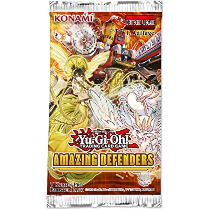 Konami Yu-Gi-Oh! Amazing Defenders - Booster - deutsch, 60-Karten-Set mit 3 einzigartigen Themen und 15 Collector's Rares – Bild 1