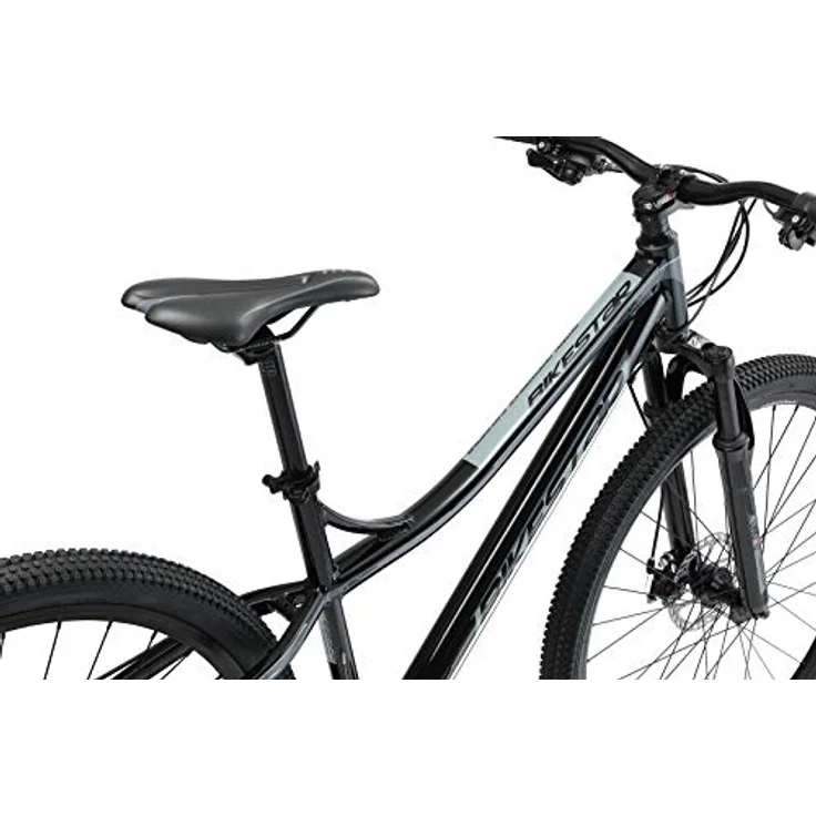 BIKESTAR Hardtail Aluminium Mountainbike Shimano 21 Gang Schaltung, Scheibenbremse 29 Zoll Reifen | 18 Zoll Rahmen Alu MTB | Schwarz & Grau – Bild 4