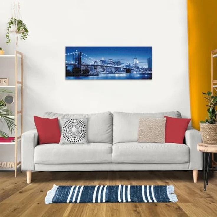 Ravensburger Puzzle 12000438 - Leuchtendes New York - 1000 Teile Puzzle für Erwachsene und Kinder ab 14 Jahren, Stadt-Puzzle New York – Bild 5
