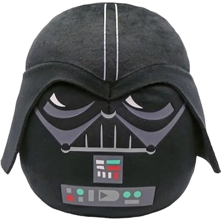 TY Darth Vader Disney Star Wars Squish-A-Boos 10 Zoll, Lizenziertes Beanie Baby Weichplüsch Spielzeug, Sammlerstück Kuscheliger Plüschteddy