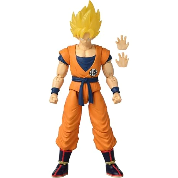 Bandai Dragon Stars, Exklusive Articulated Figur Super Saiyan Goku (DBS Broly Ver.), 17 cm, orange – Bild 8