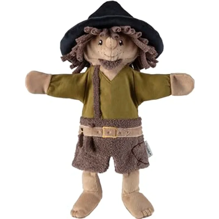 Sterntaler Handpuppe Räuber, weiches Kinder Spielzeug für Puppentheater und kreatives Spiel, mehrfarbig