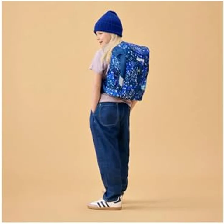 ergobag mini Kinderrucksack, ergonomische Kindergartentasche, DIN A4, 10 Liter, reflektierende Elemente, für Jungen und Mädchen, aus 100% recyceltem PET – Bild 4