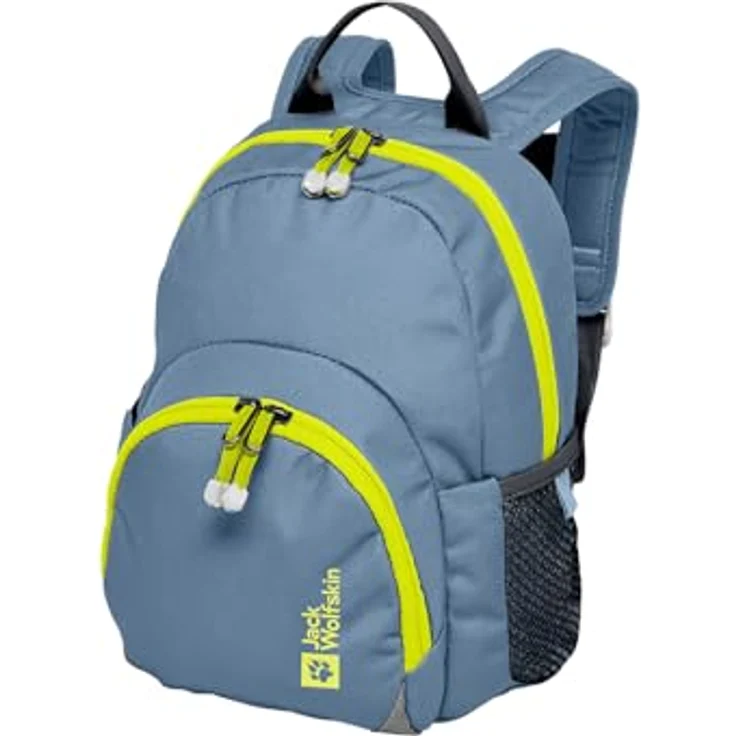 Jack Wolfskin Buttercup Kinderrucksack, 28 cm, blauer Kindergartenrucksack aus 100% Polyester, 22 x 18 x 28 cm – Bild 1