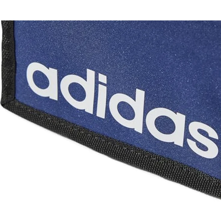 adidas Originals Linear Wallet, Kinderportemonnaie aus recyceltem Polyester, blau, mit mehreren Fächern und Reißverschluss für Kleingeld – Bild 5