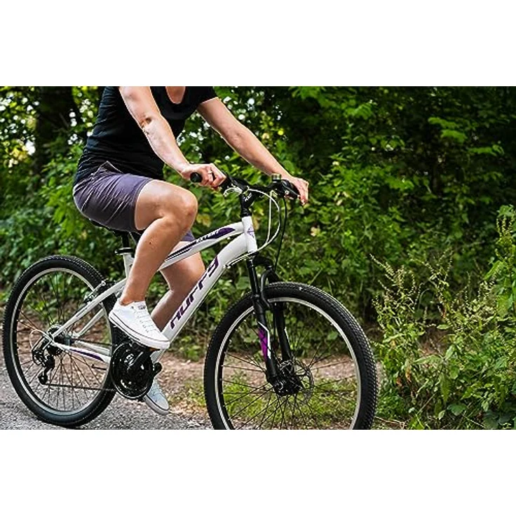 Huffy Extent Mountainbike, 66 cm Kinderfahrrad mit Federgabel und Scheibenbremse, schwarz – Bild 6