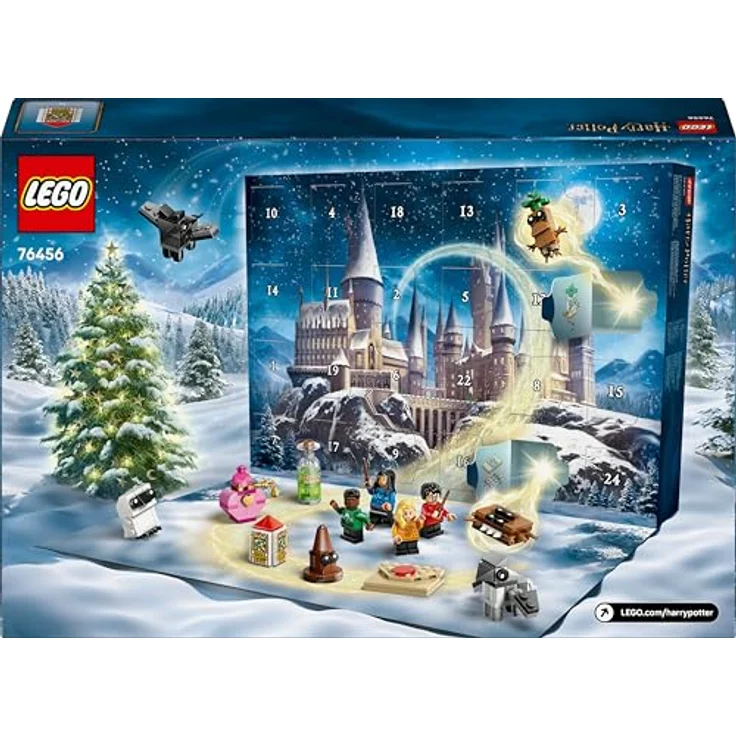 LEGO 76456 Harry Potter Adventskalender, kreatives Spielzeug mit verschiedenen Modellen und Figuren für Erwachsene und Kinder ab 7 Jahren – Bild 7