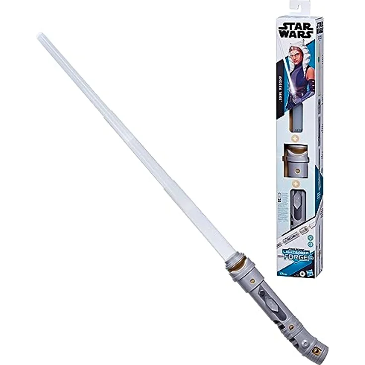 Star Wars Hasbro Elektronisches Schwert mit Licht und Sound Effekten, Mod Sdos, 6,3 x 54 x 8,5 cm, Various Models (F7426) – Bild 2
