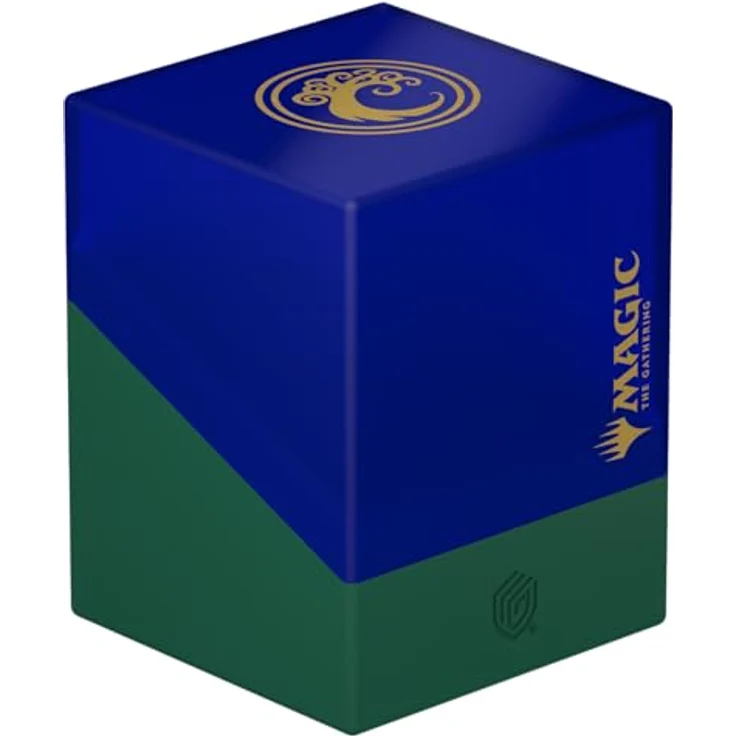 Ultimate Guard Boulder 100+ MTG Guild Summit - Simic, Box für 100 Double-Sleeve Karten mit Soft-Touch-Oberfläche und sicherem Verschluss – Bild 1