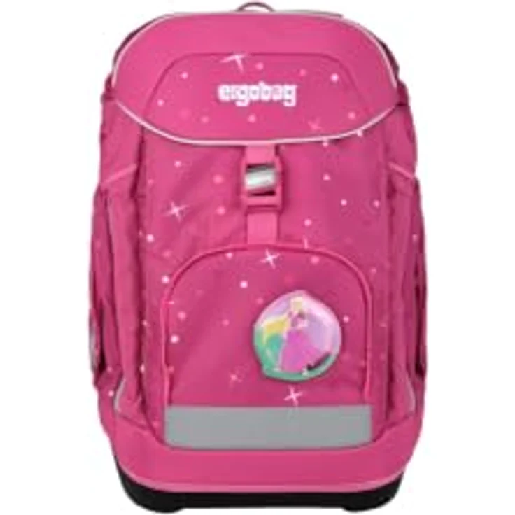 ergobag Maxi Schulrucksack-Set ZauBärschloss, 26 Liter Volumen, verstellbares Your-Size-System, recyceltes Polyester, wasserabweisend – Bild 2