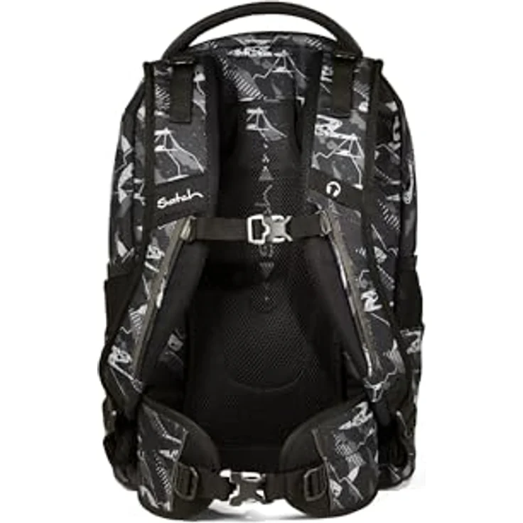 Satch Pack Schulrucksack Mountain Grid – Bild 5