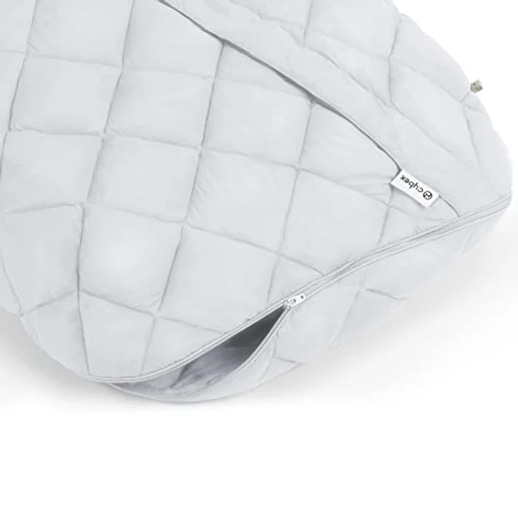 CYBEX Gold Fußsack Snøgga 2, Für Kinderwagen, Für Kinder von 6 Monaten bis 3 Jahren, TOG 4, Lava Grey (Grau) – Bild 3