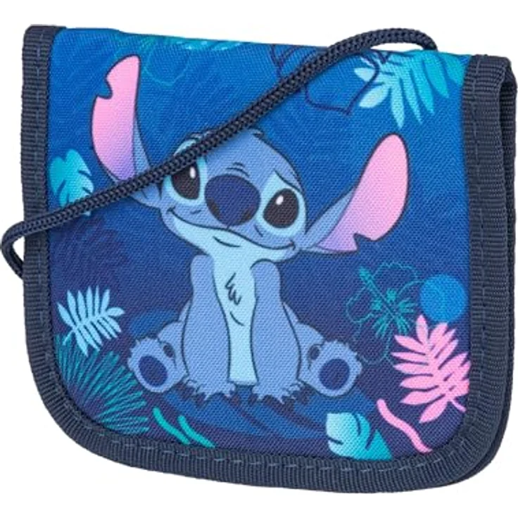 McNeill Brustbeutel Disney Stitch, Kinder-Brustbeutel für sicheren Transport von Kleingeld und mehr – Bild 2