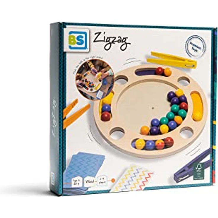 BS Toys Zickzack, Holzspielzeug zur Förderung der Entwicklung mit nachhaltigem FSC-Zertifikat – Bild 4