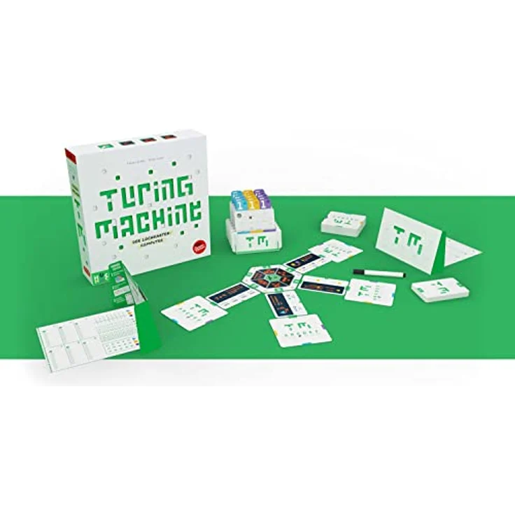 HUCH! Turing Machine | Deduktionsspiel - Langlebigkeit, flexible Gestaltung, hochwertiges Zubehör – Bild 2