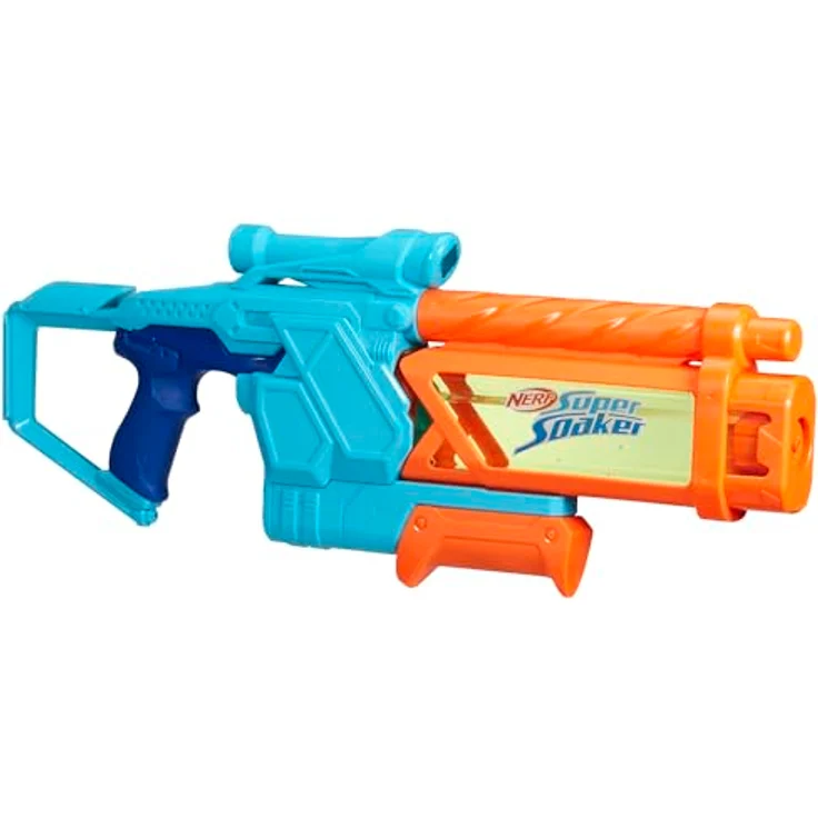 Super Soaker Nerf Super Soaker Mega Dunk-Fill Wasserblaster, 1005 ml Tankkapazität mit Pump-Action und Zielfernrohr – Bild 1