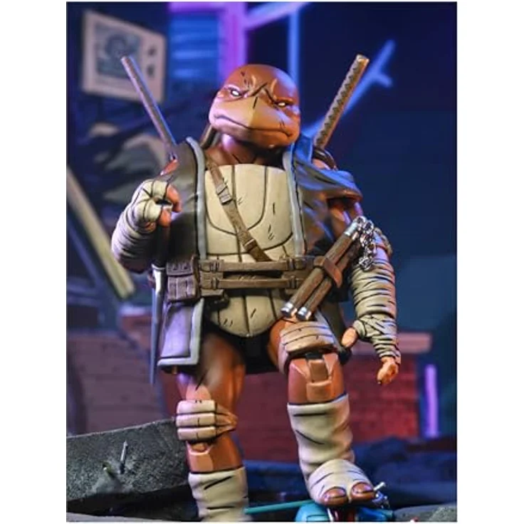 NECA Teenage Mutant Ninja Turtles: The Last Ronin Actionfigur Ultimate Moja (Re-Evolution), 18 cm mit Zubehör in Fensterbox – Bild 4