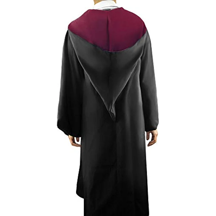 Cinereplicas Harry Potter - Hogwarts Zauberer-Umhang Slytherin/Ravenclaw/Hufflepuff/Gryffindor - XL - Offizielle Lizenz (Gryffindor, XL) – Bild 2