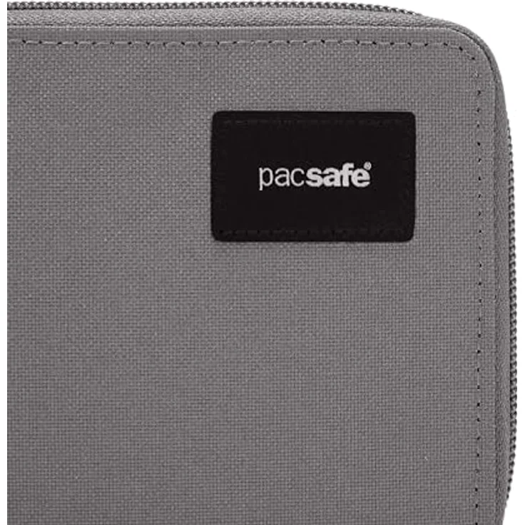 Pacsafe RFIDsafe Zip Around Wallet, Geldbörse mit RFID-Blocker Schutz, steinfarben (taupe) – Bild 5