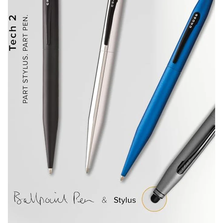 OTTO Füllfederhalter Cross Tech 2 Titangrau mit Stylus, in Geschenkbox – Bild 6