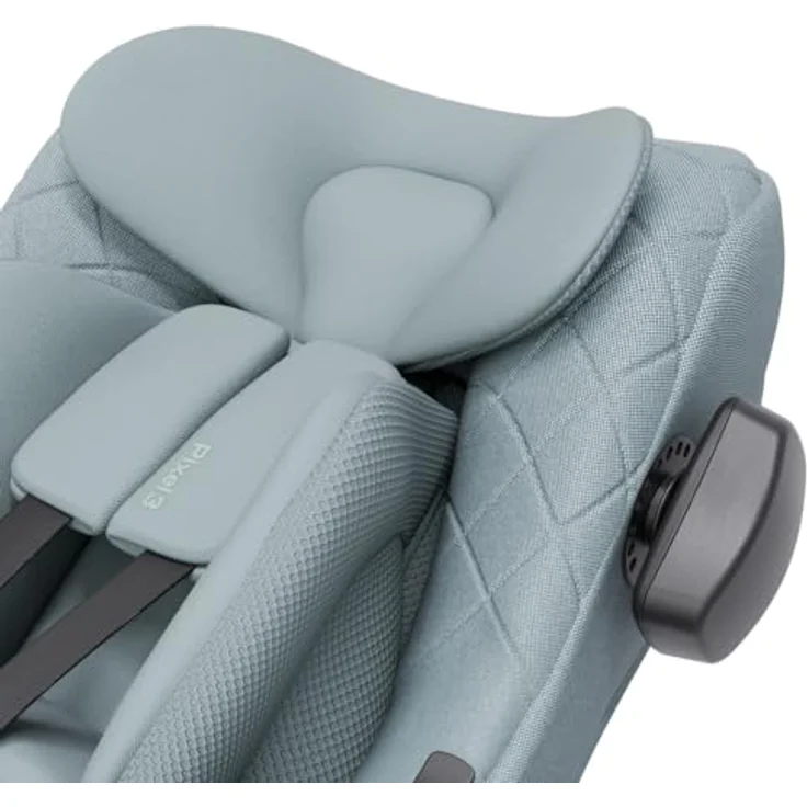 Avionaut Pixel 3 Babyschale, ultraleicht (40–86 cm) mit 24-fach anpassbarer Neugeborenen-Einlage, EPP-Sicherheitschale und AirFlow-Polsterung, Petrol – Bild 6