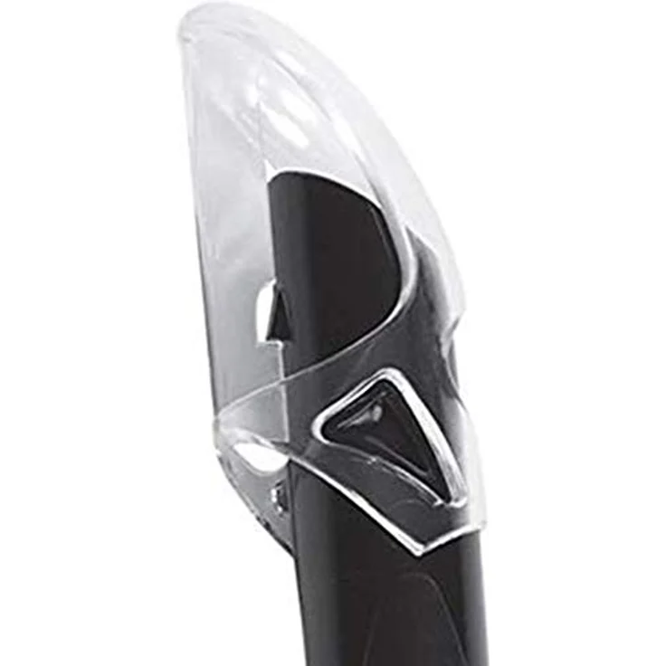 Cressi Unisex Erwachsene Mexico Schnorchel, Schwarz, Einheitsgröße – Bild 2