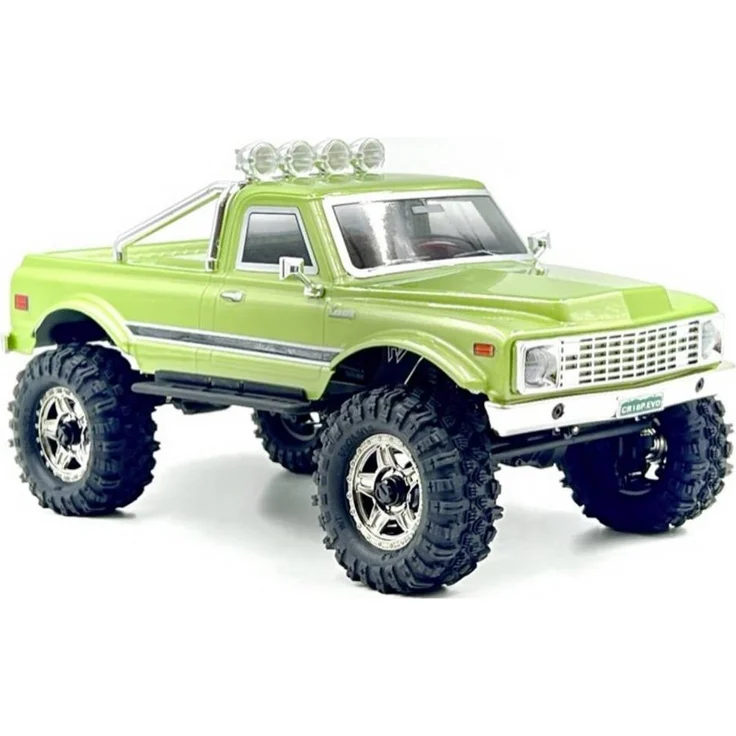 Hobby Plus RC-Auto 1:18 Crawler CR18P EVO-V2 Convoy, modernisiert mit LED-Lichtleiste und Dachgepäckträgern