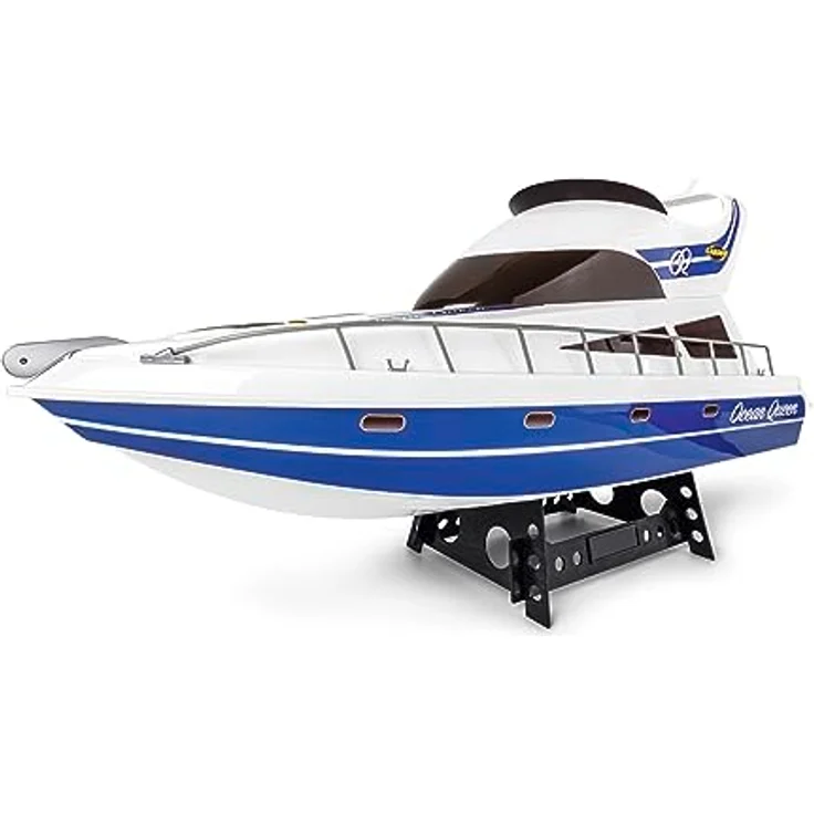 Carson 500108044 Ocean Queen 2.4G 100% RTR - Ferngesteuertes Boot, RC Boot, Ferngesteuertes Boot für Kinder und Erwachsene, inklusive Fernsteuerung – Bild 4