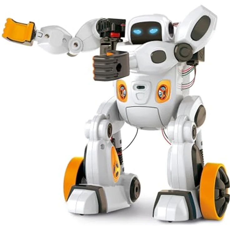 Clementoni RoboMaker Starter DE, Roboter mit KI, Gesten- und Sprachbefehlserkennung, Bluetooth-fähig, ab 8 Jahren – Bild 6