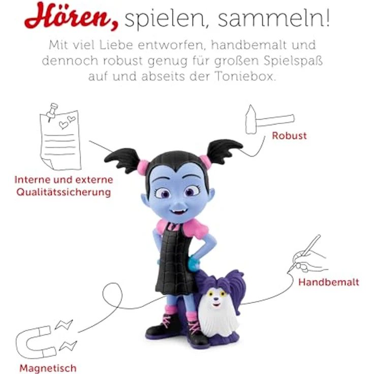 tonies Hörspielfigur Tonies Disney Vampirina Das ist ja zum Flattern ab 3 Jahren – Bild 3