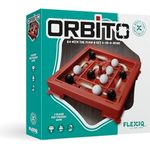 FlexiQ Orbito, Strategiespiel mit Orbito-Knopf, ab 7 Jahren, 2 Spieler, 10 Minuten Spieldauer