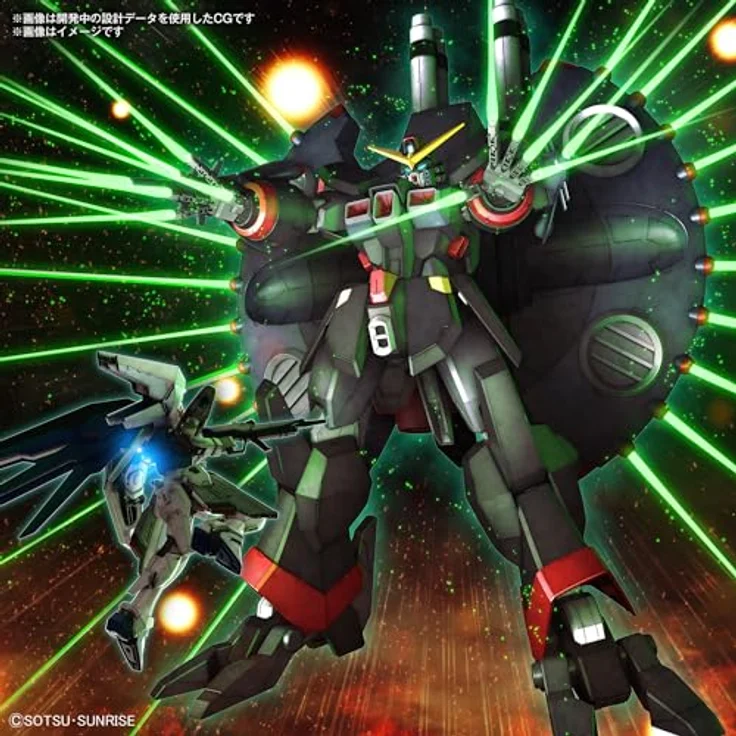 Bandai Action Figur GFAS-X1 DESTROY GUNDAM, 39 cm großes Modell mit transformierbarer MA-Form und beweglichen Gelenken, inklusive 26 cm Strahleneffekt – Bild 14