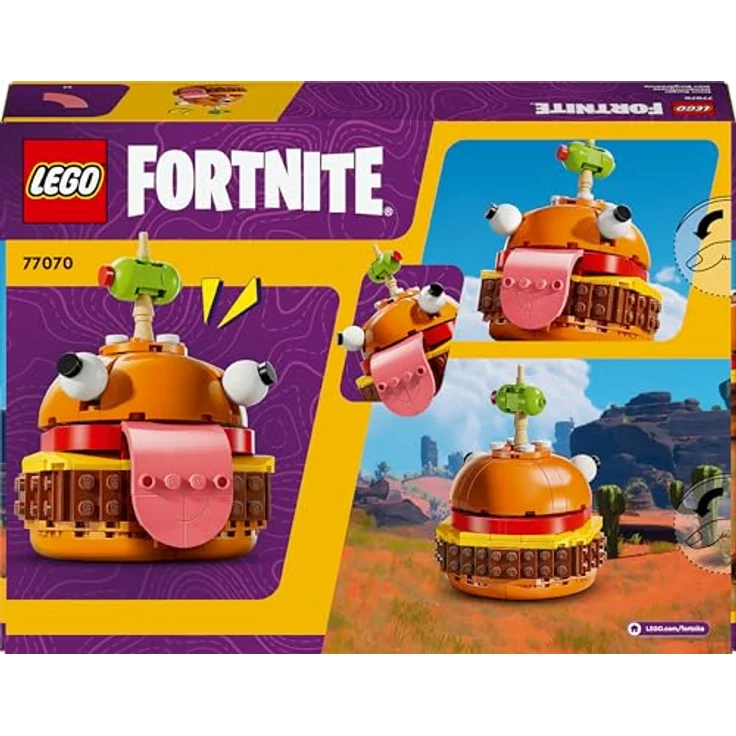 LEGO Fortnite 77070 Durrr Burger Bausatz, Modell aus 193 Teilen, mehrfarbig, 11 cm hoch – Bild 10