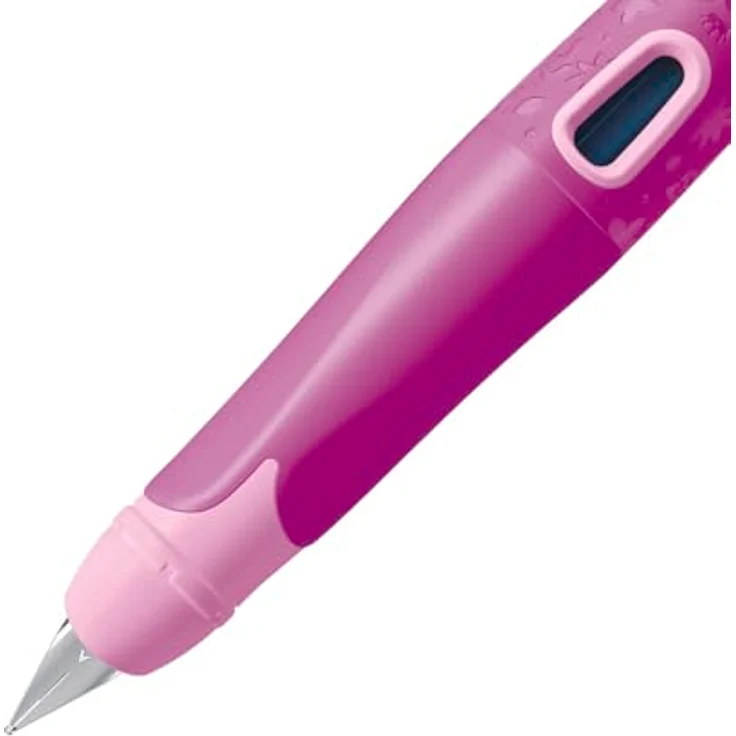 STABILO Füllhalter EASYbirdy 3D DreamWorld, ergonomischer Schulfüller in pink mit einstellbarer Feder und Sichtfenster zur Tintenstandkontrolle – Bild 2