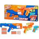 NERF N Series Gear Up Pack, 3 Blaster, 18 Nerf N1 Darts, nur kompatibel mit Nerf N Series Blastern